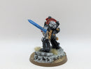 Warhammer 40k: Space Marines Black Templars Terminator Captain - Well Painted (AO036)