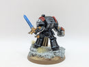 Warhammer 40k: Space Marines Black Templars Terminator Captain - Well Painted (AO036)