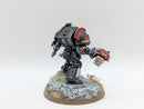 Warhammer 40k: Space Marines Black Templars Terminator Captain - Well Painted (AO036)