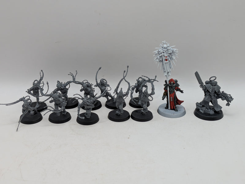Warhammer 40k: Adepta Sororitas Arco-Flagellants, Canoness and Imagifier (AA151)