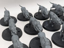 Warhammer Lord of the Rings: Wild Warg Chieftain and Wargs (AT080)