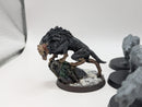 Warhammer Lord of the Rings: Wild Warg Chieftain and Wargs (AO010)