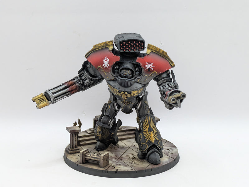 Warhammer 40k: Adeptus Custodes Telemon Dreadnought - Pro Painted (BF072)