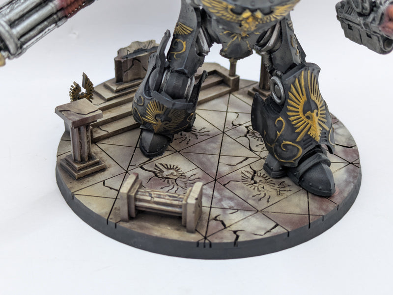 Warhammer 40k: Adeptus Custodes Telemon Dreadnought - Pro Painted (BF072)