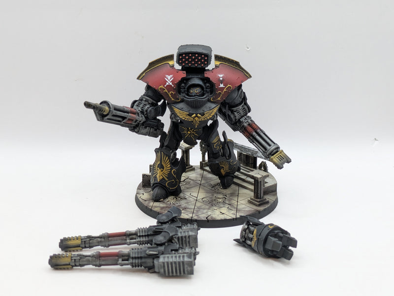 Warhammer 40k: Adeptus Custodes Telemon Dreadnought - Pro Painted (AU033)