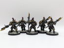 Warhammer 40k: Adeptus Custodes Custodian Guard with Pyrithite Spears - Pro Painted (AI263)