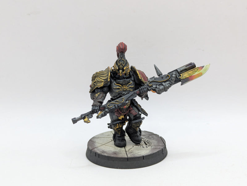 Warhammer 40k: Adeptus Custodes Custodian Guard with Pyrithite Spears - Pro Painted (AI263)