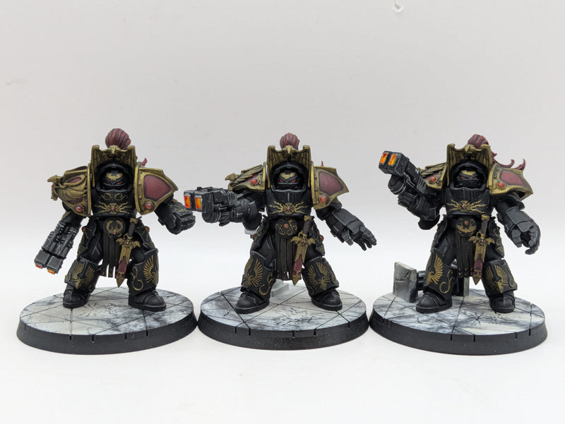 Warhammer 40k: Adeptus Custodes Aquilon Terminators - Pro Painted (AA109)