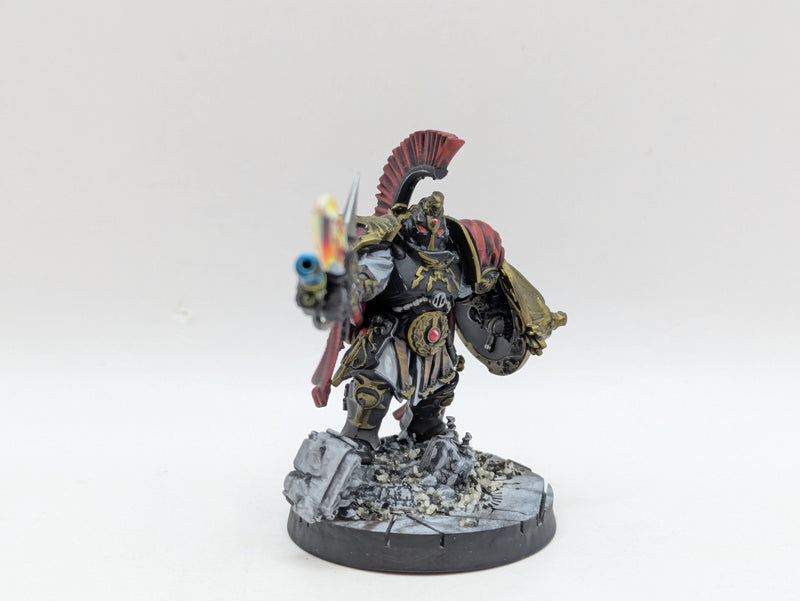 Warhammer 40k: Adeptus Custodes Shield Captain - Pro Painted (AO003)