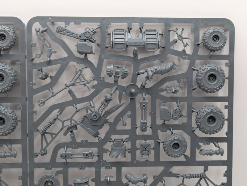 Warhammer Necromunda - Orlock Outrider Quads Miniature Set (2 Unpainted Models)