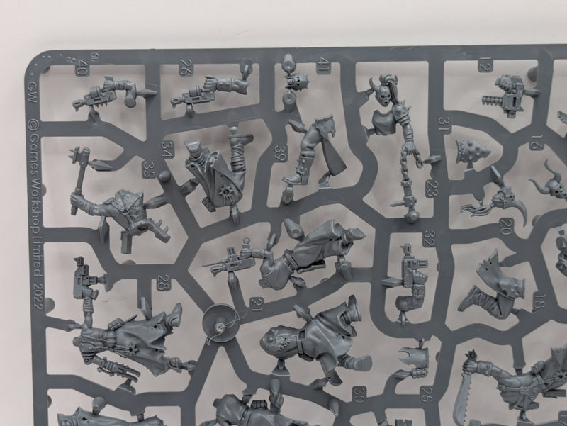 Warhammer 40k: Chaos Space Marine Cultists (SPRUE0123)