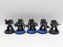 Warhammer 40k: Space Marine Deathwatch Gravis Kill Team - Well Painted (AT057)