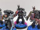 Warhammer 40k: Space Marine Deathwatch Veterans - Well Painted (AA142)