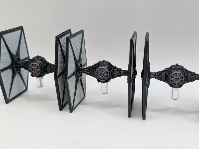 Star Wars X-Wing Miniatures Games: First Order TIE Fighters - Models Only (AW192)