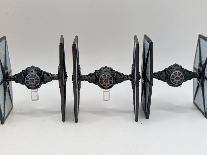 Star Wars X-Wing Miniatures Games: First Order TIE Fighters - Models Only (AW192)