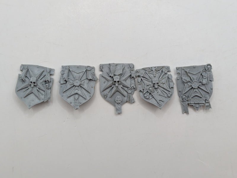 Warhammer 40k: Space Marines Black Templars Forgeworld Storm Shields (BC040)