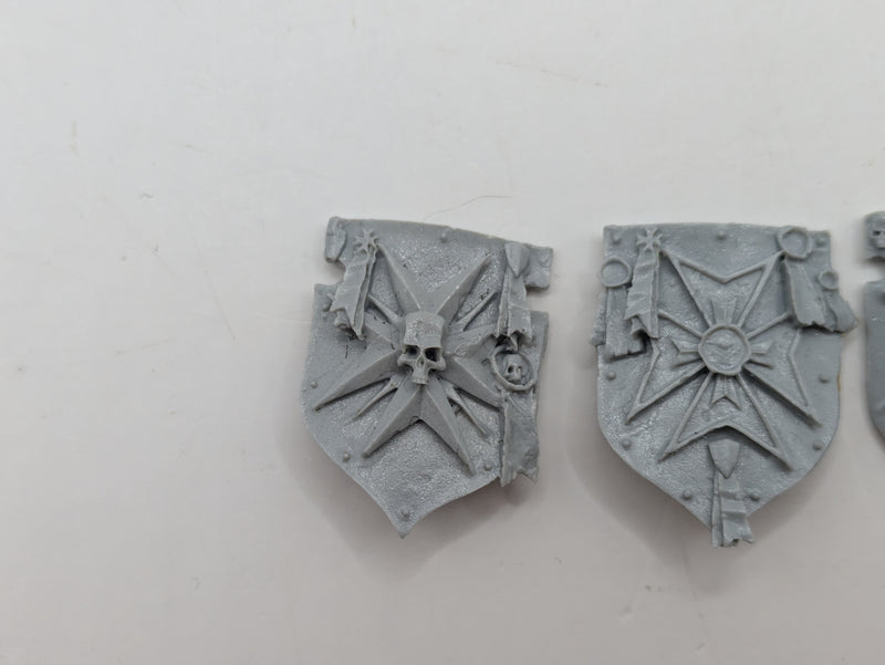 Warhammer 40k: Space Marines Black Templars Forgeworld Storm Shields (BC040)
