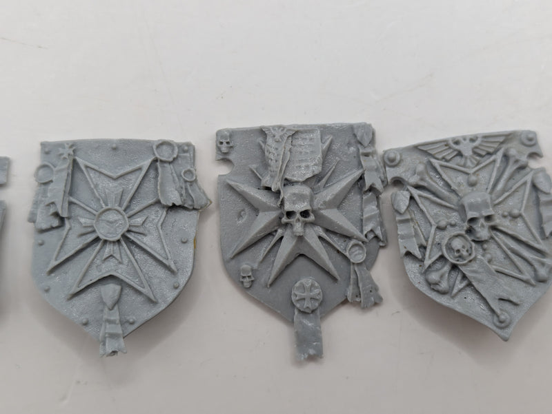 Warhammer 40k: Space Marines Black Templars Forgeworld Storm Shields (BC040)