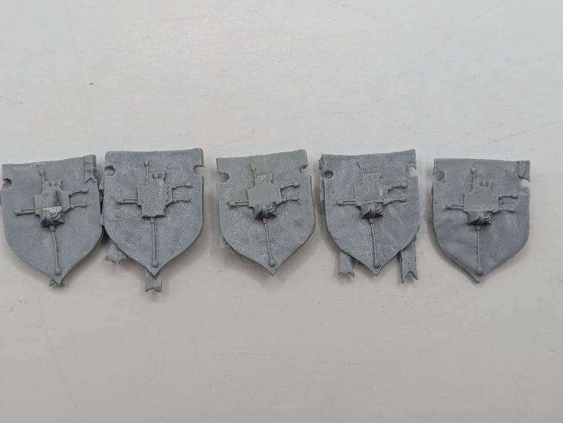 Warhammer 40k: Space Marines Black Templars Forgeworld Storm Shields (BC040)