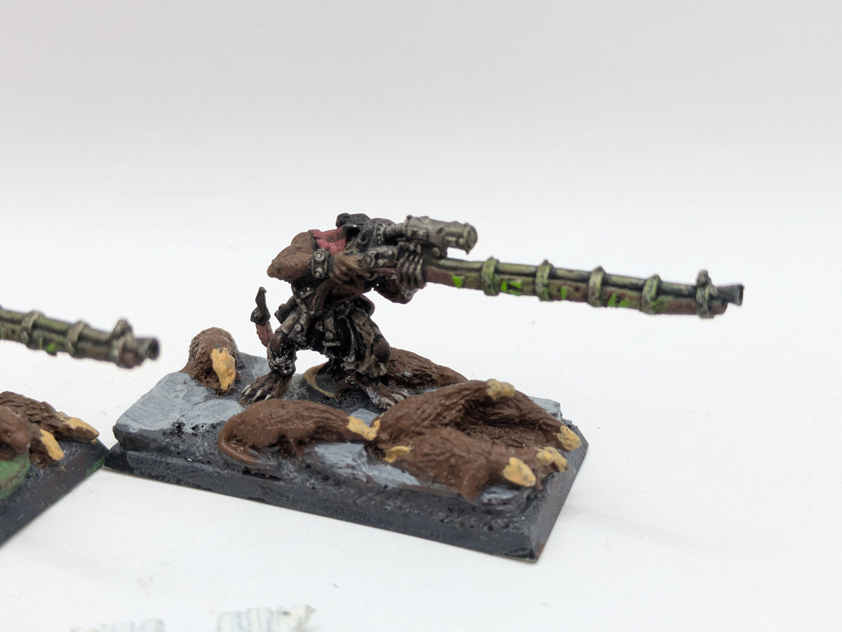 Warhammer The Old World: Skaven Metal Warplock Jezzails (AW047)