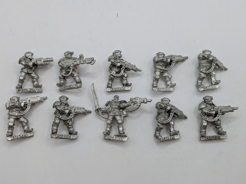 Warhammer 40k: Astra Militarum Metal Kasrkin - Missing Backpacks (AA099)