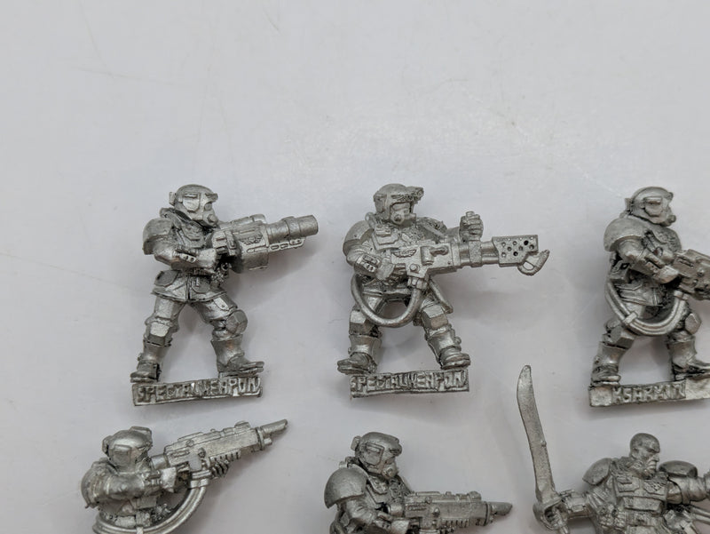 Warhammer 40k: Astra Militarum Metal Kasrkin - Missing Backpacks (AA099)