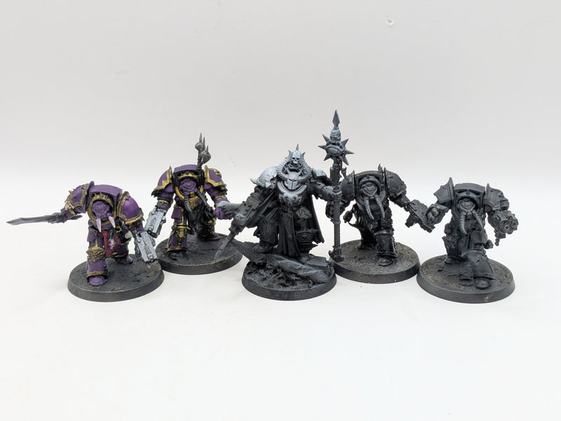 Warhammer 40k: Chaos Space Marines Terminators and Sorcerer Lord (BC103)