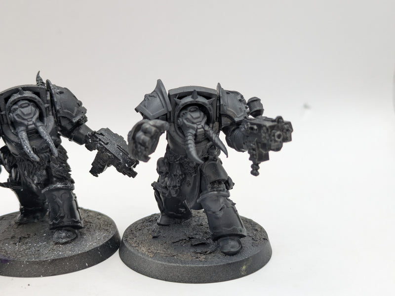 Warhammer 40k: Chaos Space Marines Terminators and Sorcerer Lord (BC103)