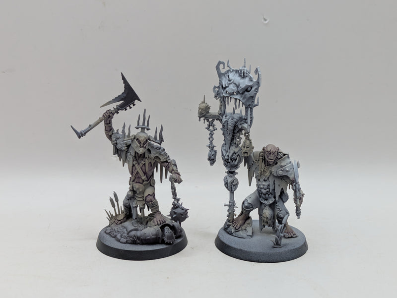 Warhammer Age of Sigmar: Orruk Warclans Killaboss and Murknob (AD032)