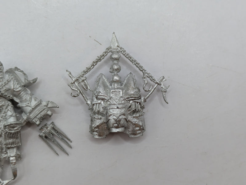 Warhammer 40k: Chaos Space Marines Metal Chaos Lord with Jump Pack OOP (BH120)
