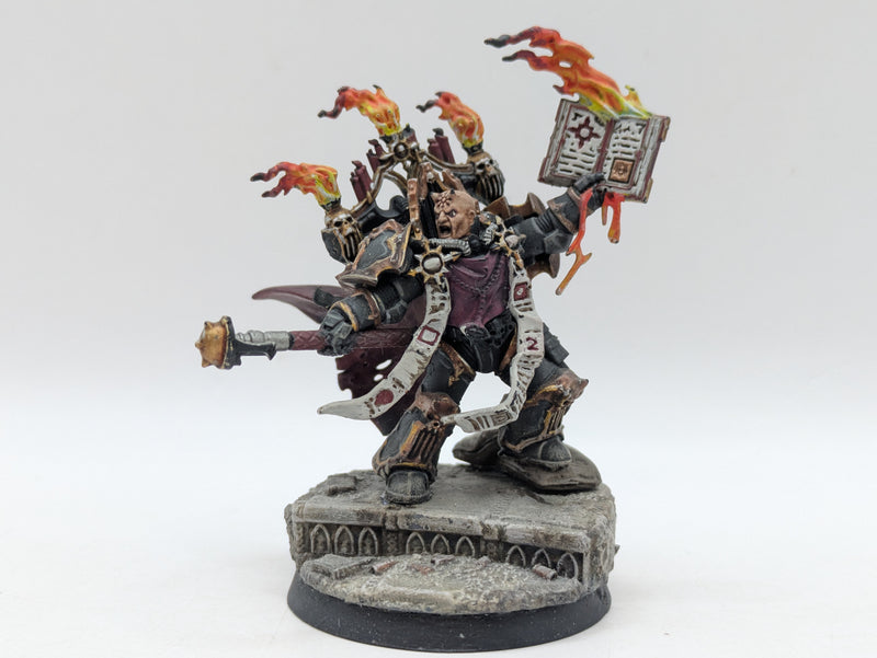 Warhammer 40k: Chaos Space Marines Dark Apostle - Well Painted (BH131)