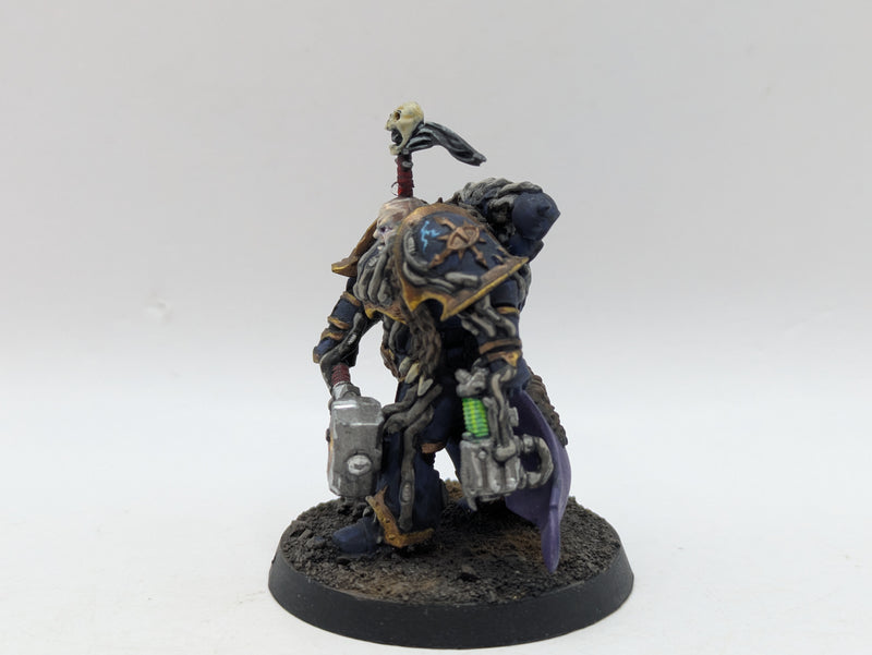 Warhammer 40k: Chaos Space Marines Night Lords Chaos Lord - Well Painted (BA160)