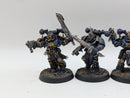 Warhammer 40k: Chaos Space Marines Night Lords Legionnaries - Well Painted (AT201)