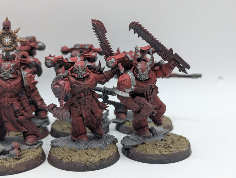 Warhammer 40k: Chaos Space Marines Word Bearer Legionnaries (AT219)