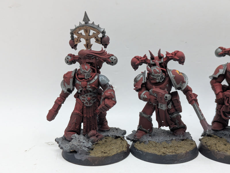 Warhammer 40k: Chaos Space Marines Word Bearer Legionnaries (AT219)