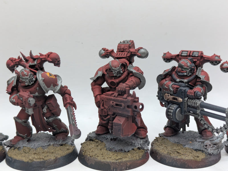 Warhammer 40k: Chaos Space Marines Word Bearer Legionnaries (AT219)