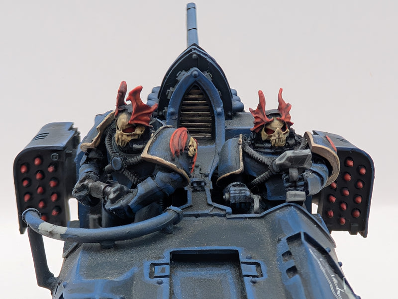 Warhammer Horus Heresy Space Marines Night Lords Javelin Land Speeder - Well Painted AU054