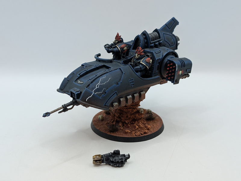 Warhammer Horus Heresy Space Marines Night Lords Javelin Land Speeder - Well Painted AX059