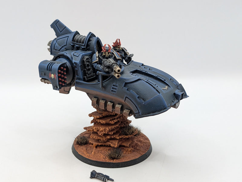Warhammer Horus Heresy Space Marines Night Lords Javelin Land Speeder - Well Painted AX053