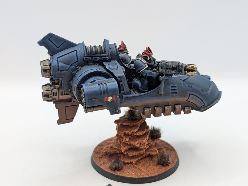 Warhammer Horus Heresy Space Marines Night Lords Javelin Land Speeder - Well Painted AX053
