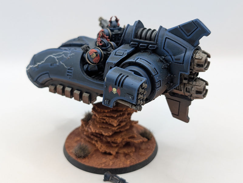 Warhammer Horus Heresy Space Marines Night Lords Javelin Land Speeder - Well Painted AX053