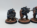 Warhammer Horus Heresy Space Marines Night Lords MKIV Recon Squad - Well Painted AA137