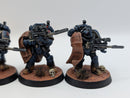 Warhammer Horus Heresy Space Marines Night Lords MKIV Recon Squad - Well Painted AA137