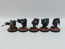 Warhammer Horus Heresy Space Marines Night Lords MKIV Recon Squad - Well Painted AA137