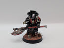 Warhammer Horus Heresy Space Marines Night Lords Praetor with Jump Pack- Well Painted AC133