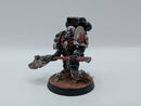 Warhammer Horus Heresy Space Marines Night Lords Praetor with Jump Pack- Well Painted AC133