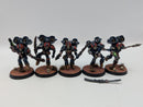 Warhammer Horus Heresy Space Marines Night Lords Raptor Squad with Nostraman Chainglaives - Well Painted AC167