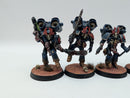 Warhammer Horus Heresy Space Marines Night Lords Raptor Squad with Nostraman Chainglaives - Well Painted AC167