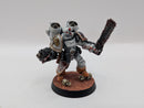 Warhammer Horus Heresy Space Marines Night Lords Apothecary with Jump Pack- Well Painted AT057