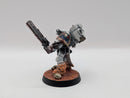Warhammer Horus Heresy Space Marines Night Lords Apothecary with Jump Pack- Well Painted AT057